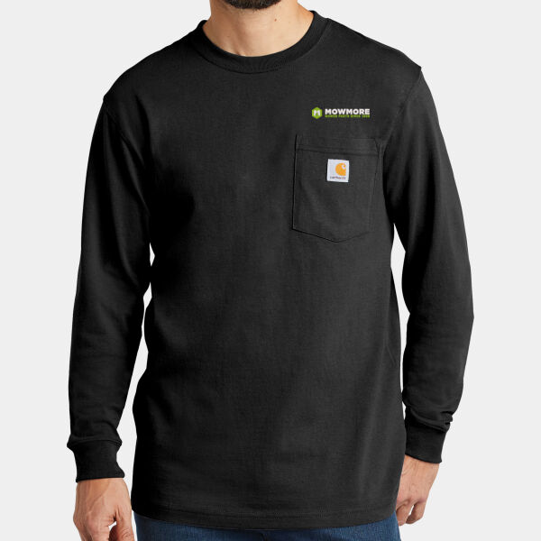 Mowmore - Workwear Pocket Long Sleeve T Shirt Thumbnail