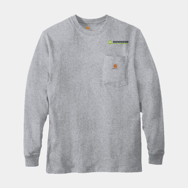 Mowmore - Workwear Pocket Long Sleeve T Shirt Thumbnail