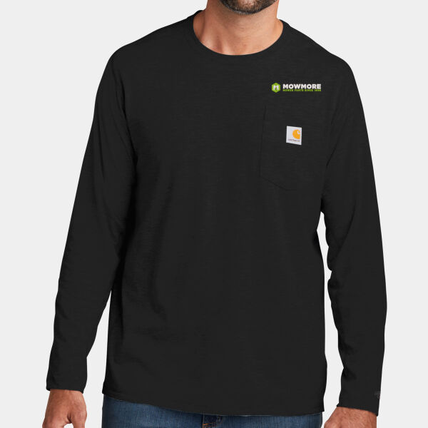 Mowmore - Force ® Long Sleeve Pocket T Shirt Thumbnail