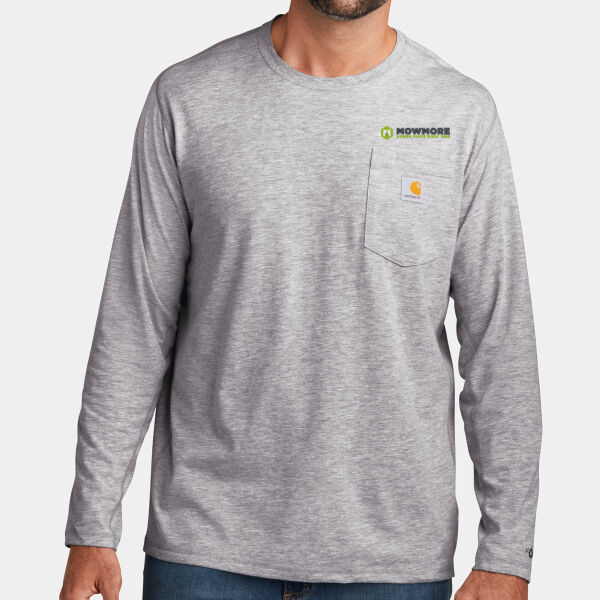 Mowmore - Force ® Long Sleeve Pocket T Shirt Thumbnail
